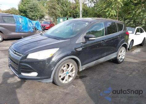 2013 Ford Escape Sel z USA, uszkodzony, nr VIN 1FMCU9H98DUA74642